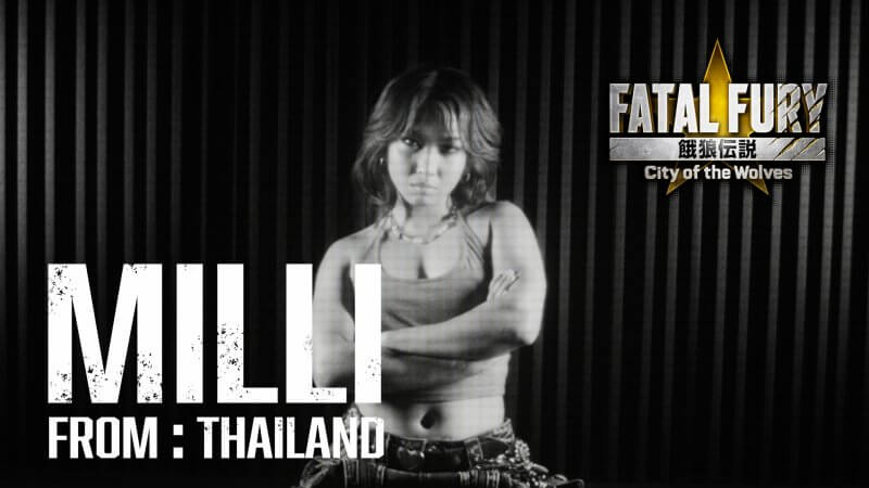 City of the Wolves FATAL FURY x MILLI